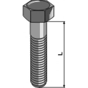 Шестигранные болты DIN 931 - M16x2