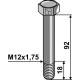 Болт M12x1,75 - 12.9