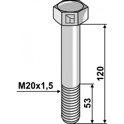 Болт М30х1,5
