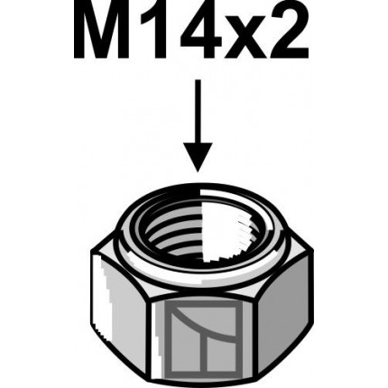 Стопорная гайка - M14x2