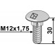 Болт M12x1,75