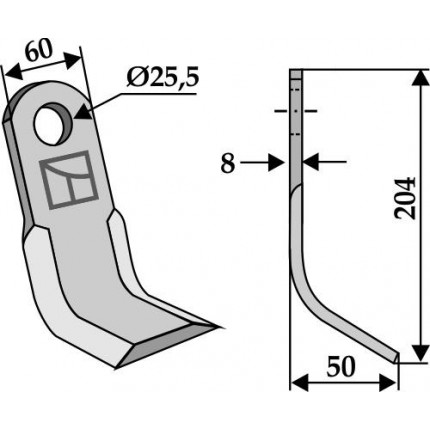 Y-образный нож