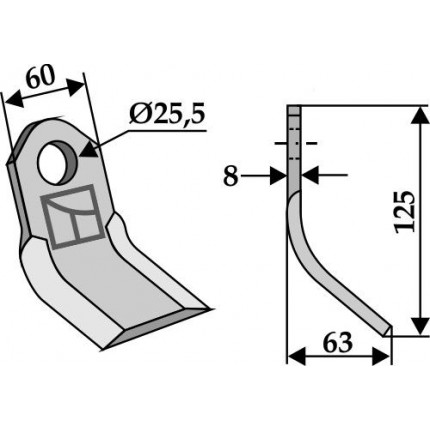 Y-образный нож