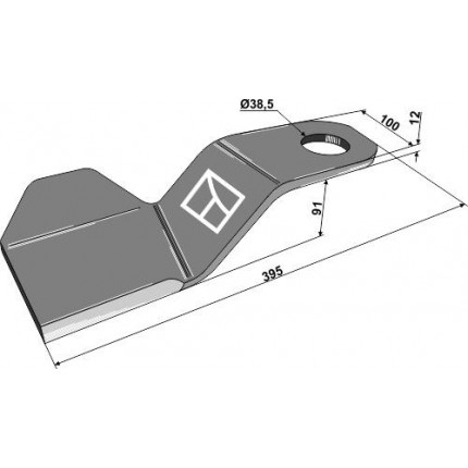 Нож - правый