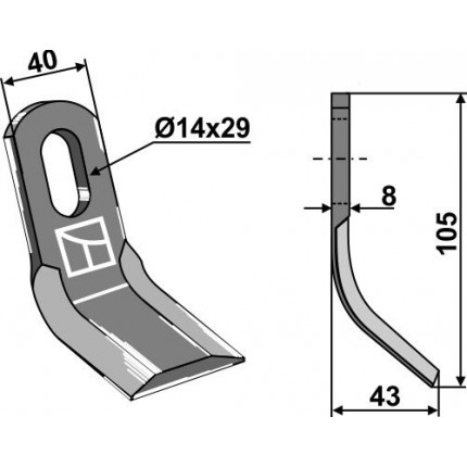 Y-образный нож