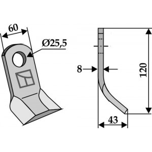 Y-образный нож