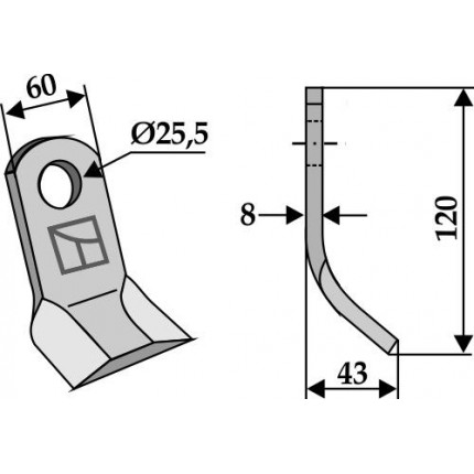 Y-образный нож