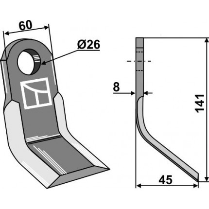 Y-образный нож