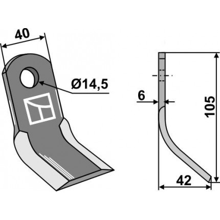 Y-образный нож