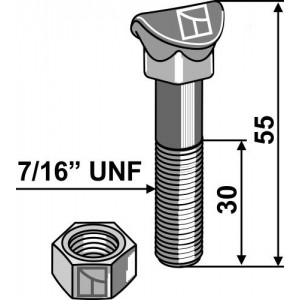 Болт 7/16
