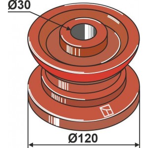 Направляющий ролик 120 х 30