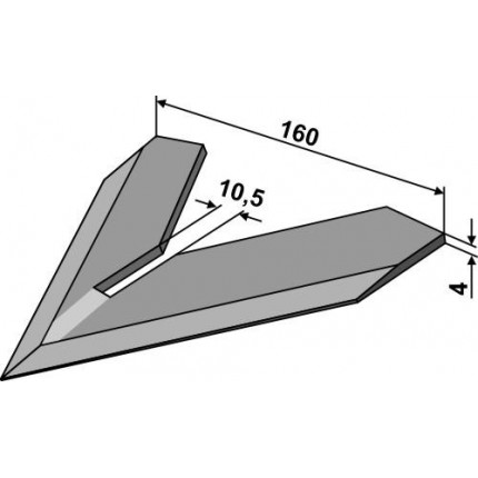 Лапа 160мм