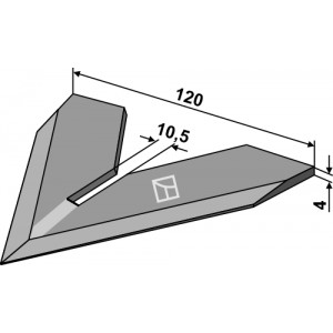 Лапа 120 мм