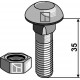 Болт - M12x1,75x35 - 10.9