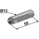 Трубч. разрезной штифт - Ø13x55