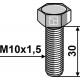 Шестигранный болт M10 без гайки