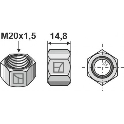 Гайка M20