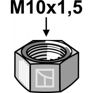 Шестигранная гайка - M10x1,5