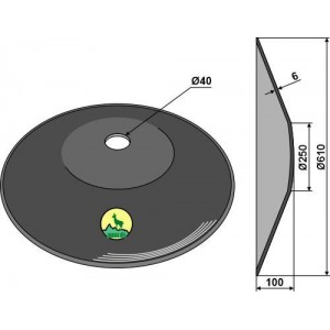 Диск гладкий 610х6 мм