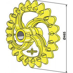 Глыбодробительное колесо - Ø470мм