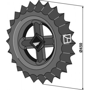 Кольцо зубчатого вала - Ø450мм