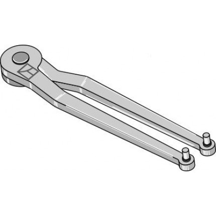 ключ для круглых шлицевых гаек