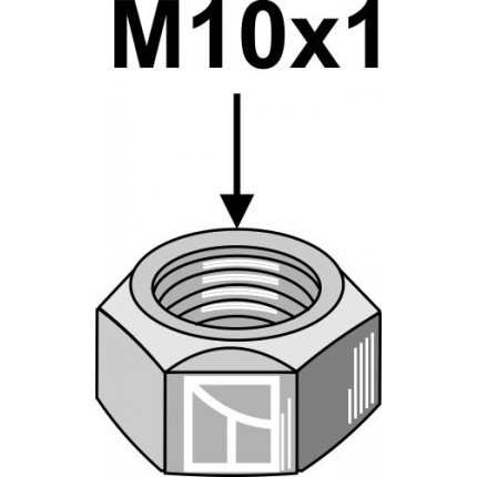 Гайка М10 стопорная