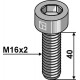 Болт с внутр. шестигранником - M16x2 - 10.9