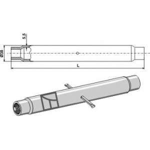 Зажимная втулка M 24 x 3