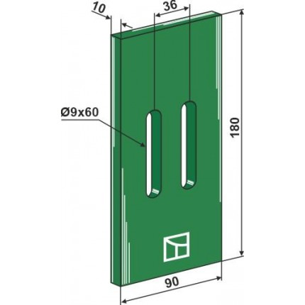 Greenflex пластмассовый чистик