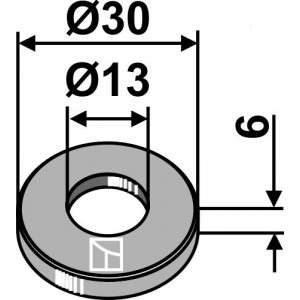 Шайба DIN 7349