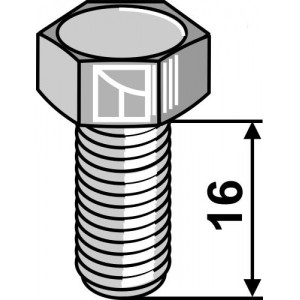 Болт для лезвия - M10x1,5 - 8.8