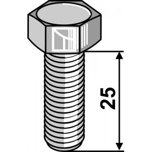 Болт для лезвия - M10x1,5 - 10.9