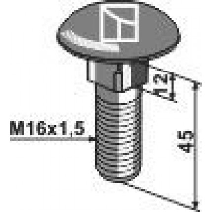 Болт - M16x1,5