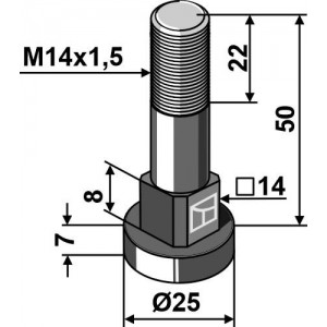 Болт M14x1,5