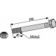 Болт шестигранный М16х100 с гайкой