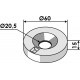 Распорная шайба Ø60x15xØ20,5