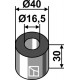 Втулка Ø40x30xØ16,5