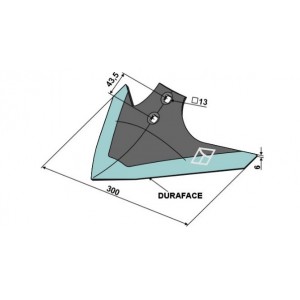 Стрельчатая лапа 300мм - DURAFACE