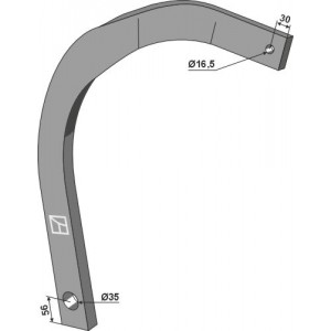 Стойка 60x30x905 левая