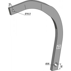 Стойка 60x30x905 правая