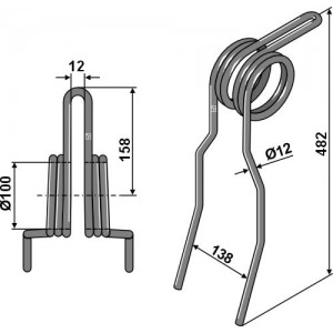 Загортачи Ø12мм