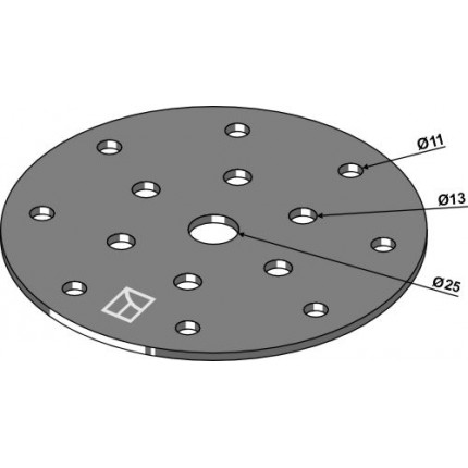 Соединительный диск для игольчатого колеса  Ø220мм