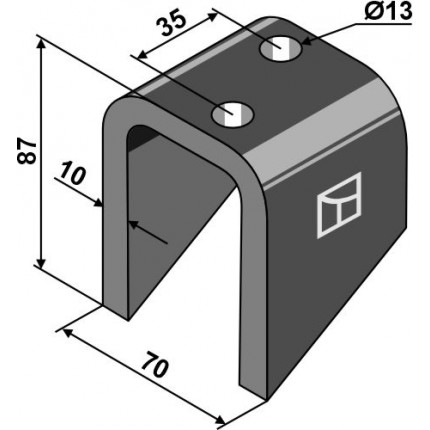 Зуб для игольчатого колеса