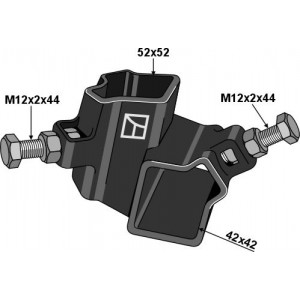 Угловой соединитель   52x52 правый