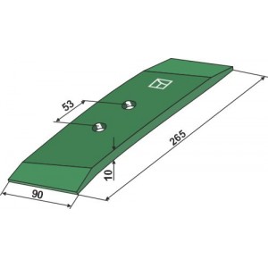 Долото SWS600L 90x10 - левое